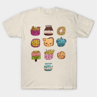 Cute Pack of Snacks T-Shirt